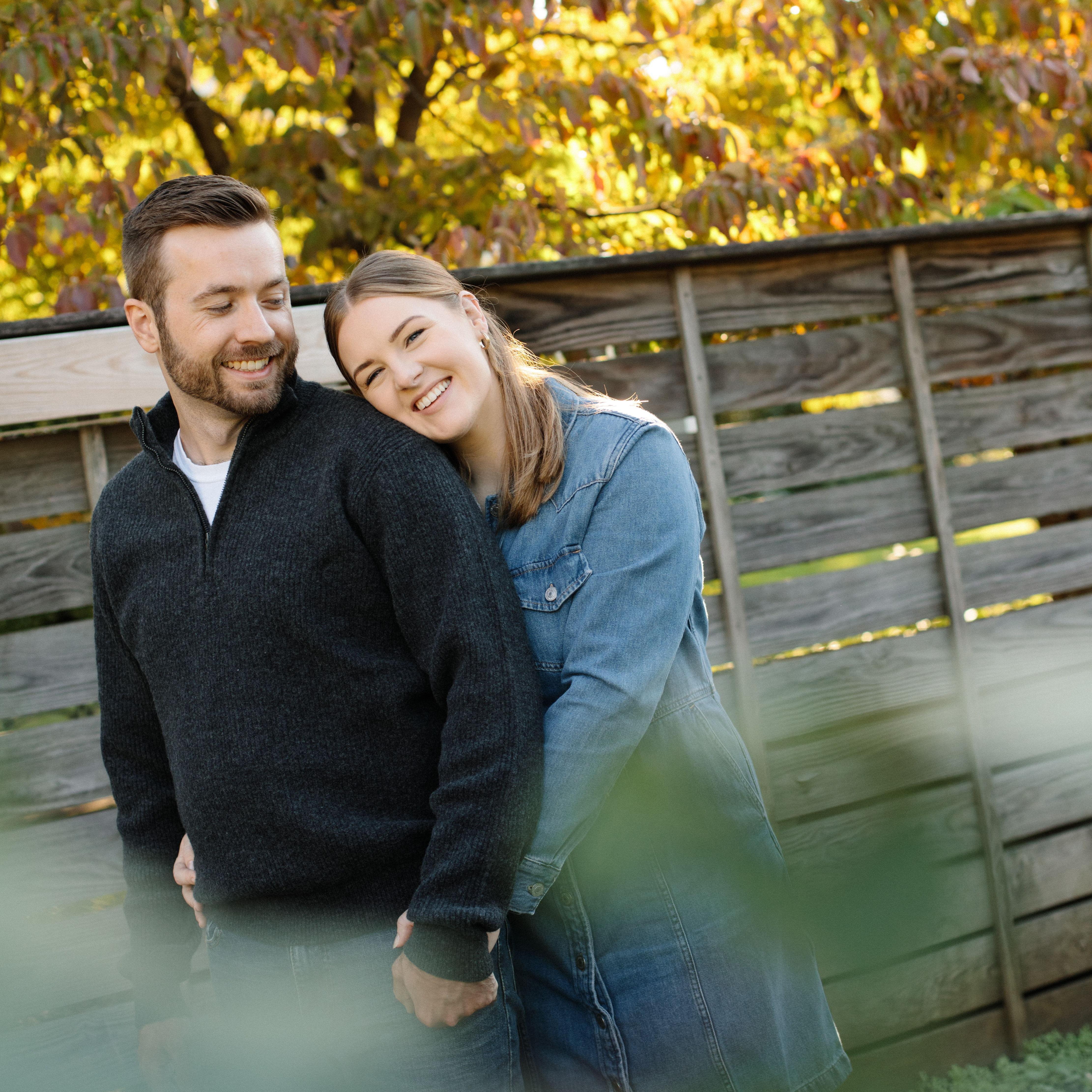 We did an engagement shoot in Charlottesville, VA at the beginning of October. Here are a few of our favorites!