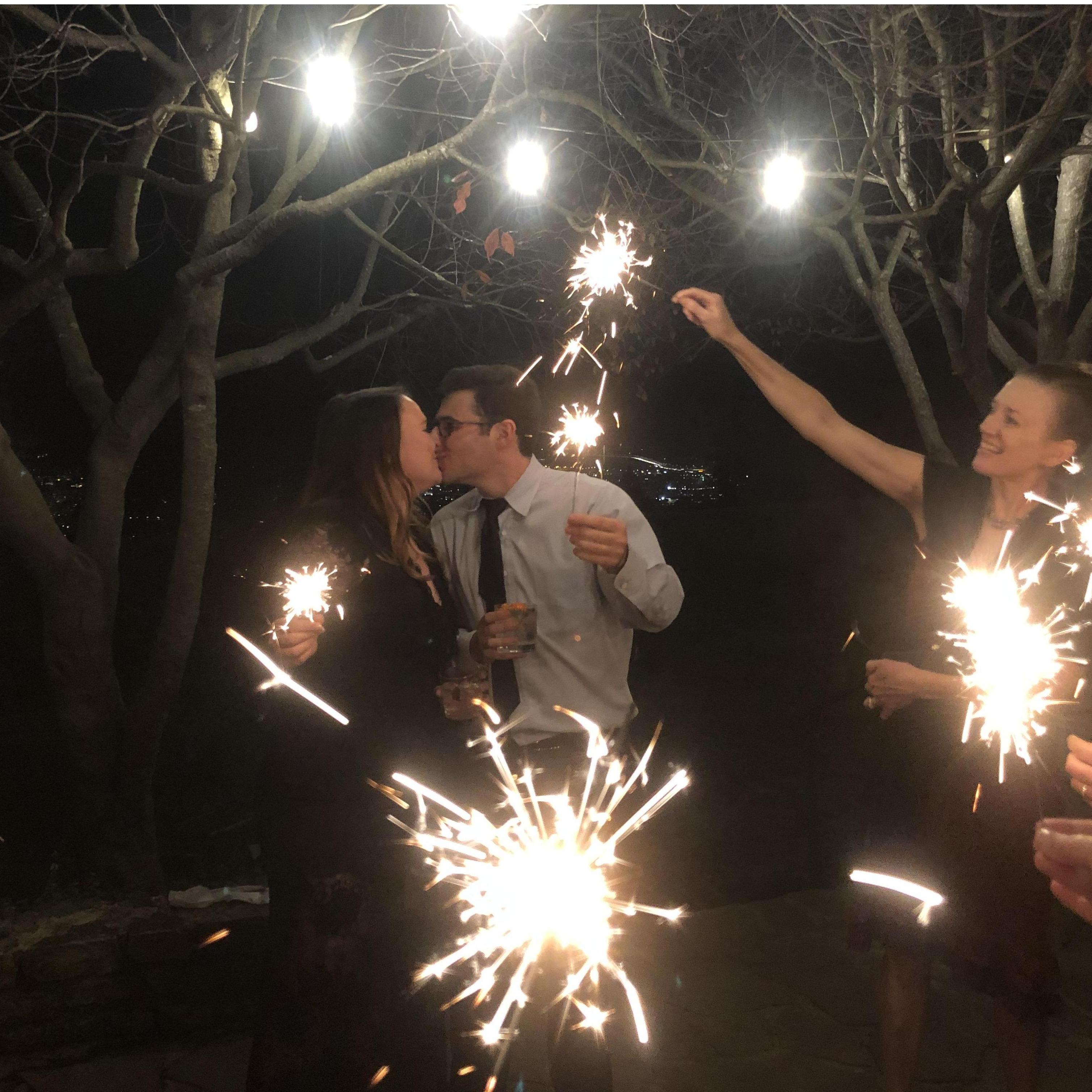 our Engagement Party in Oakland, CA 1-3-2020