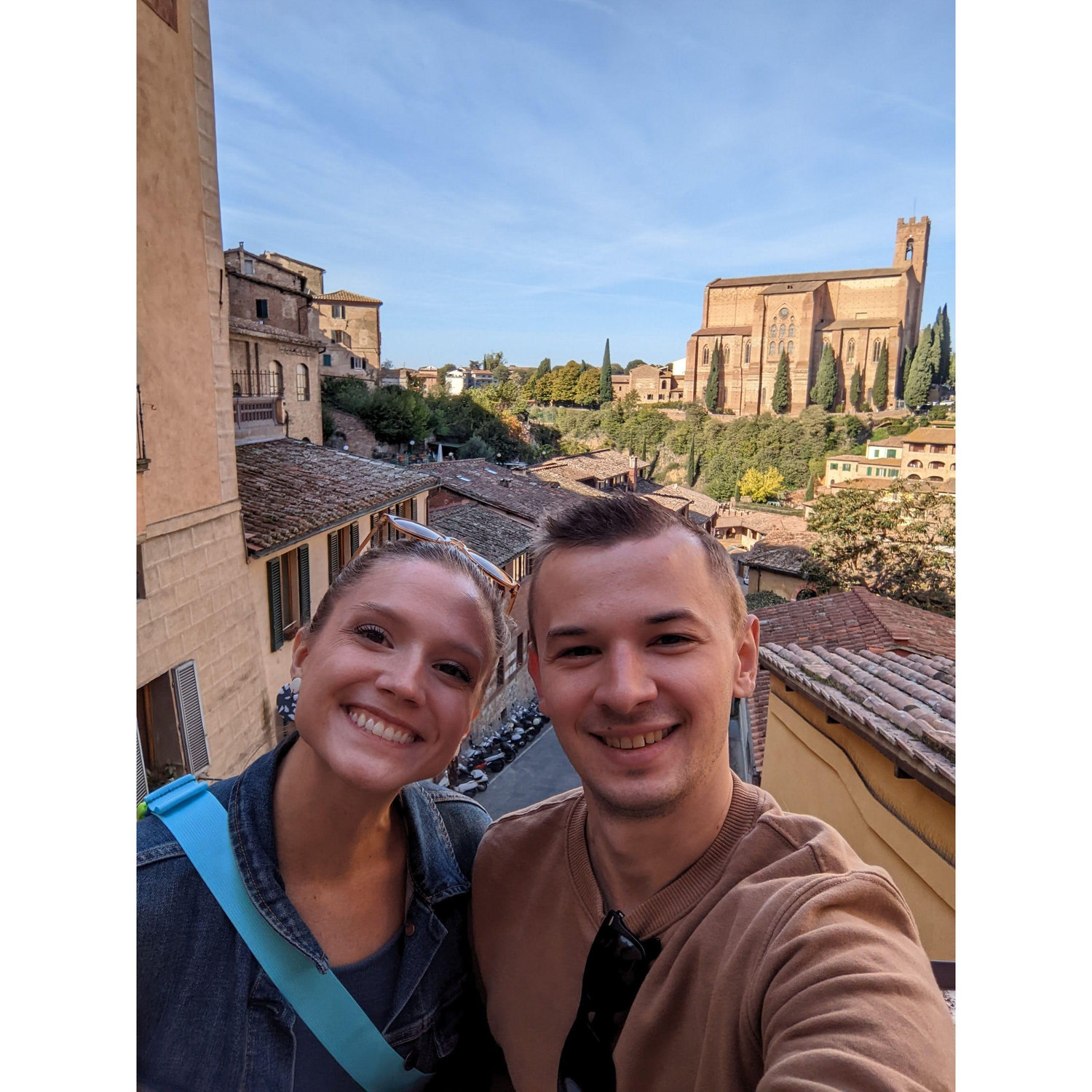 We met studying abroad in Italy sophomore year