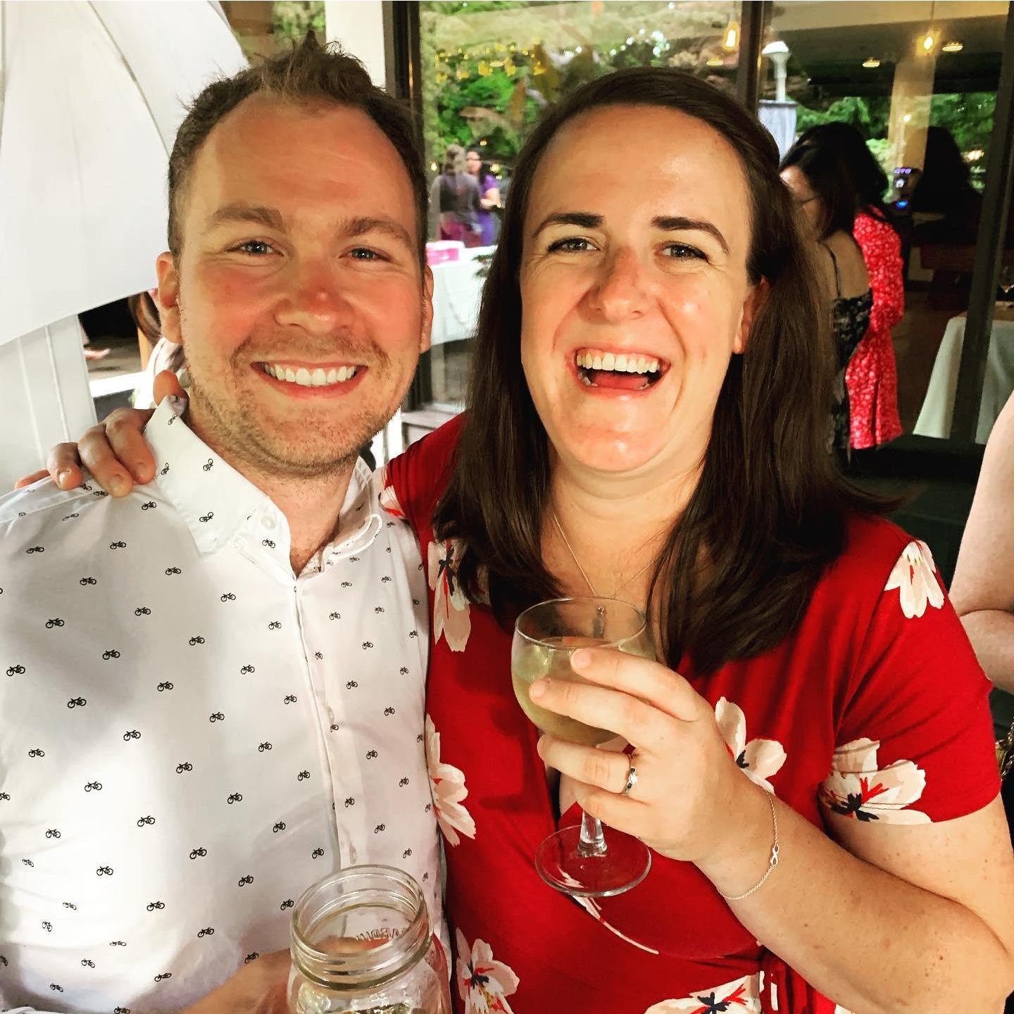 Celebrating a friends wedding in 2019
