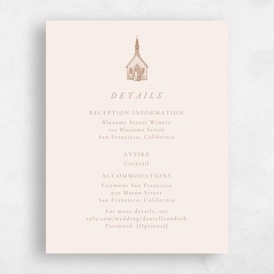 Multi-Colored Wedding Enclosure - Rustic Church