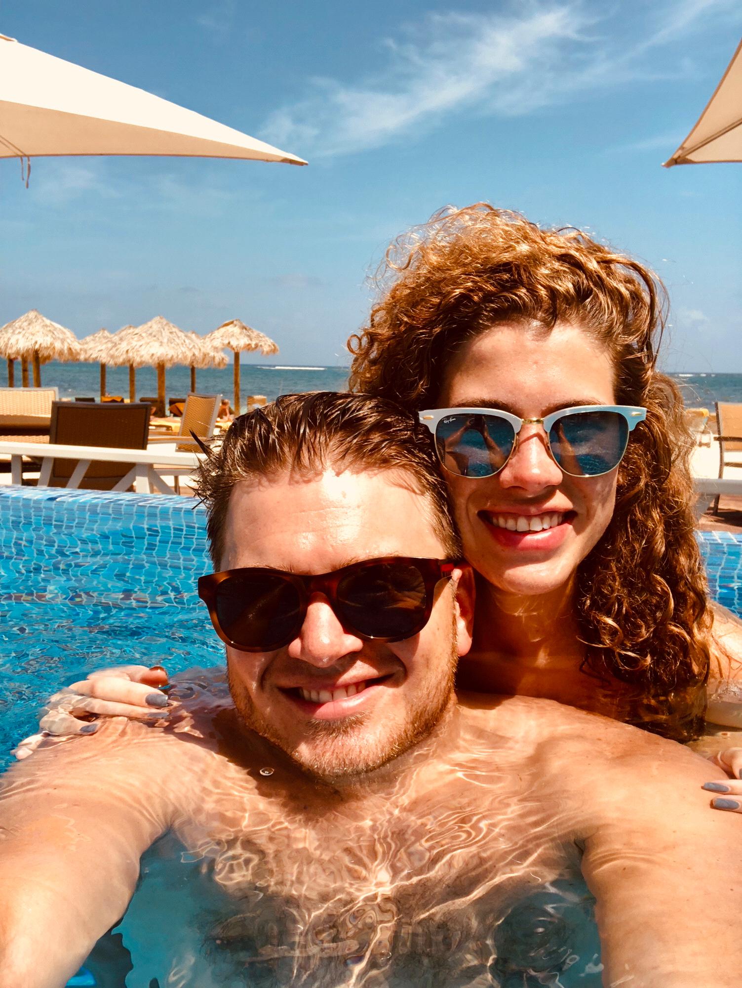 Pool time at the Iberostar Resort in Montego Bay