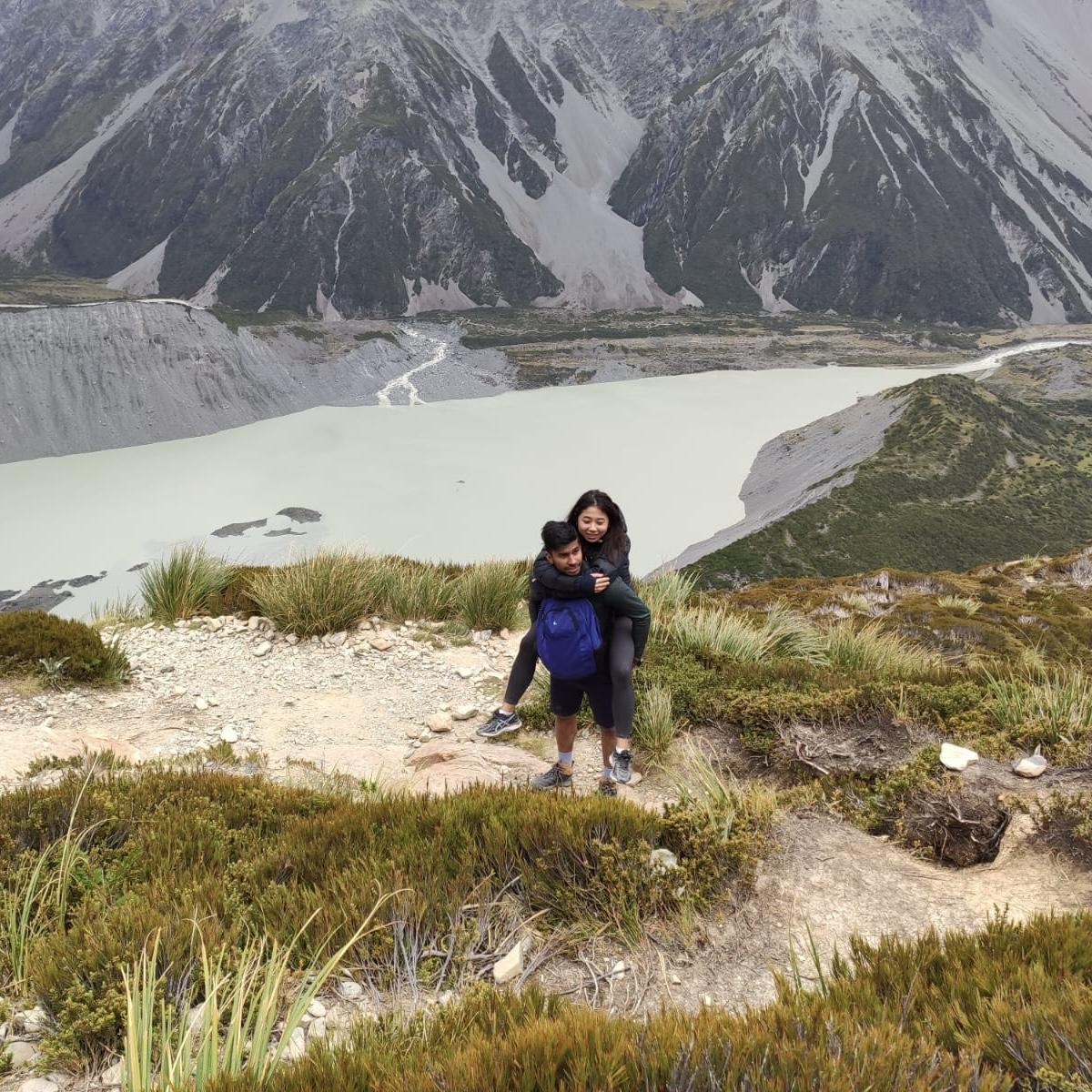 How the hike went at Mount Cook National Park, New Zealand