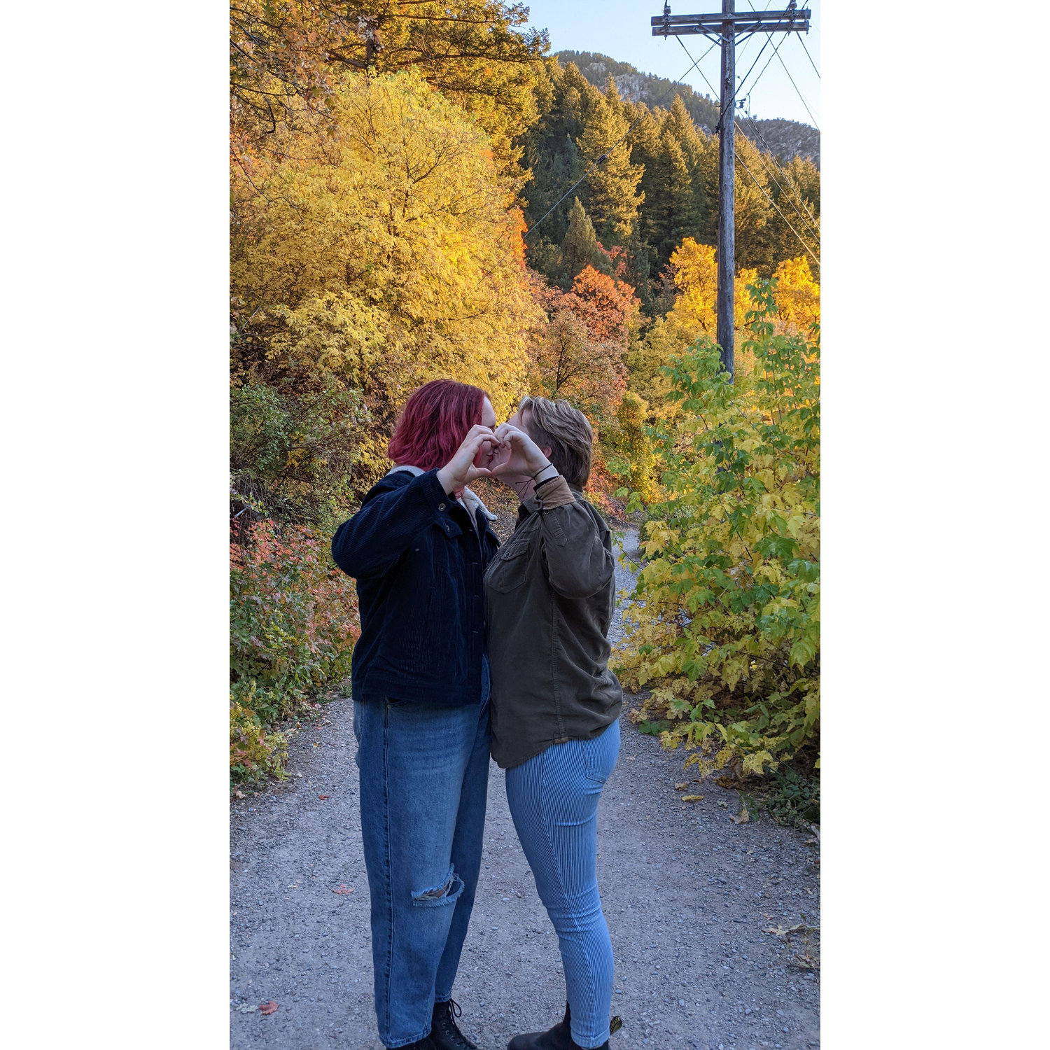 Our first photo shoot