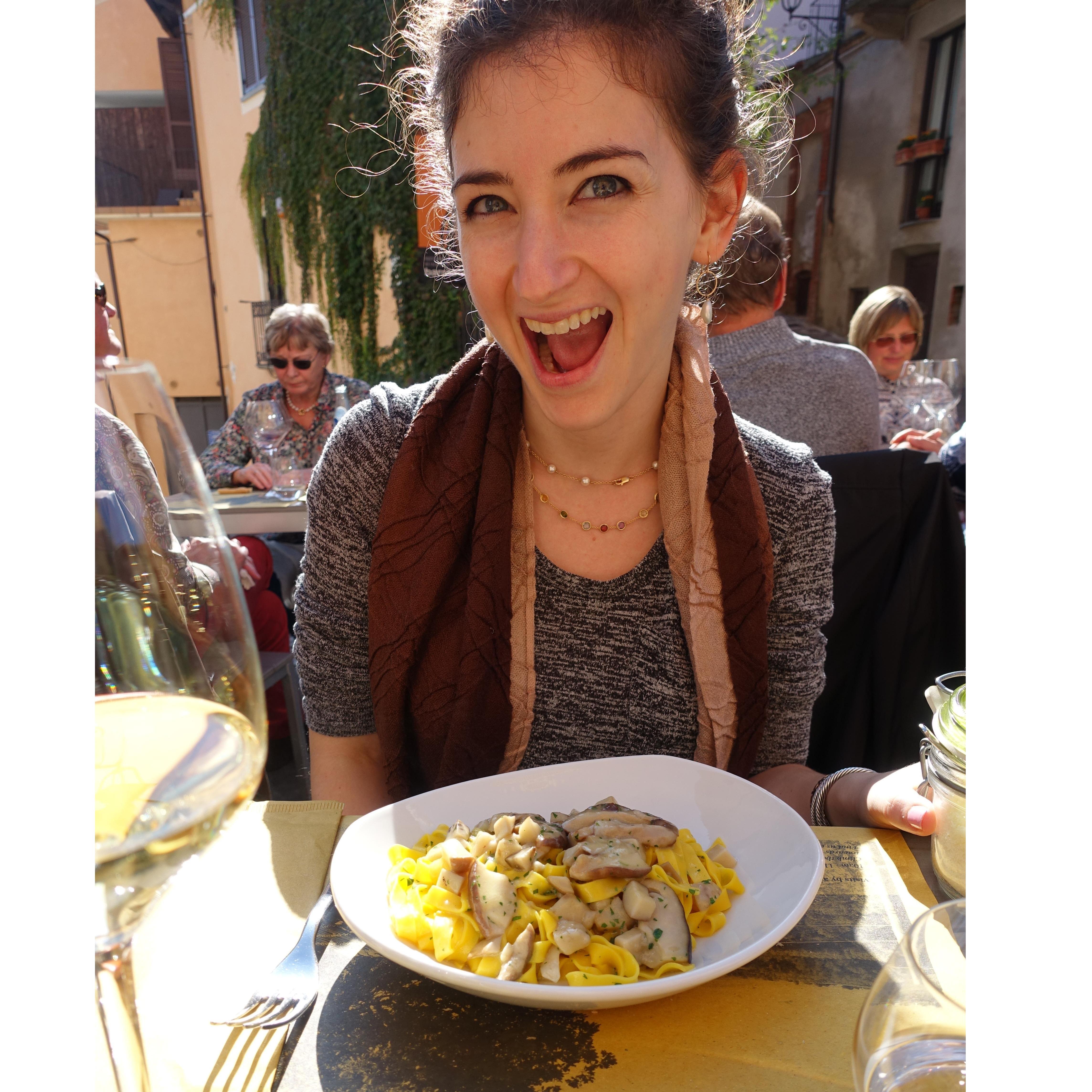 All the pasta!!!
