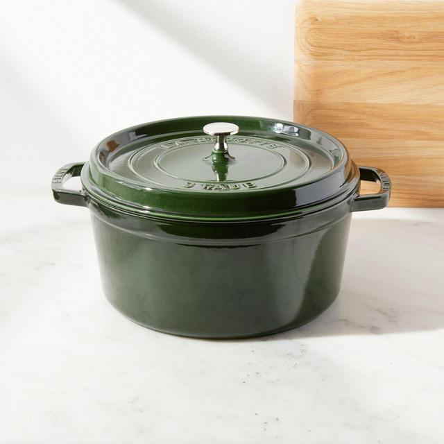 Staub ® 7-Qt Basil Round Cocotte