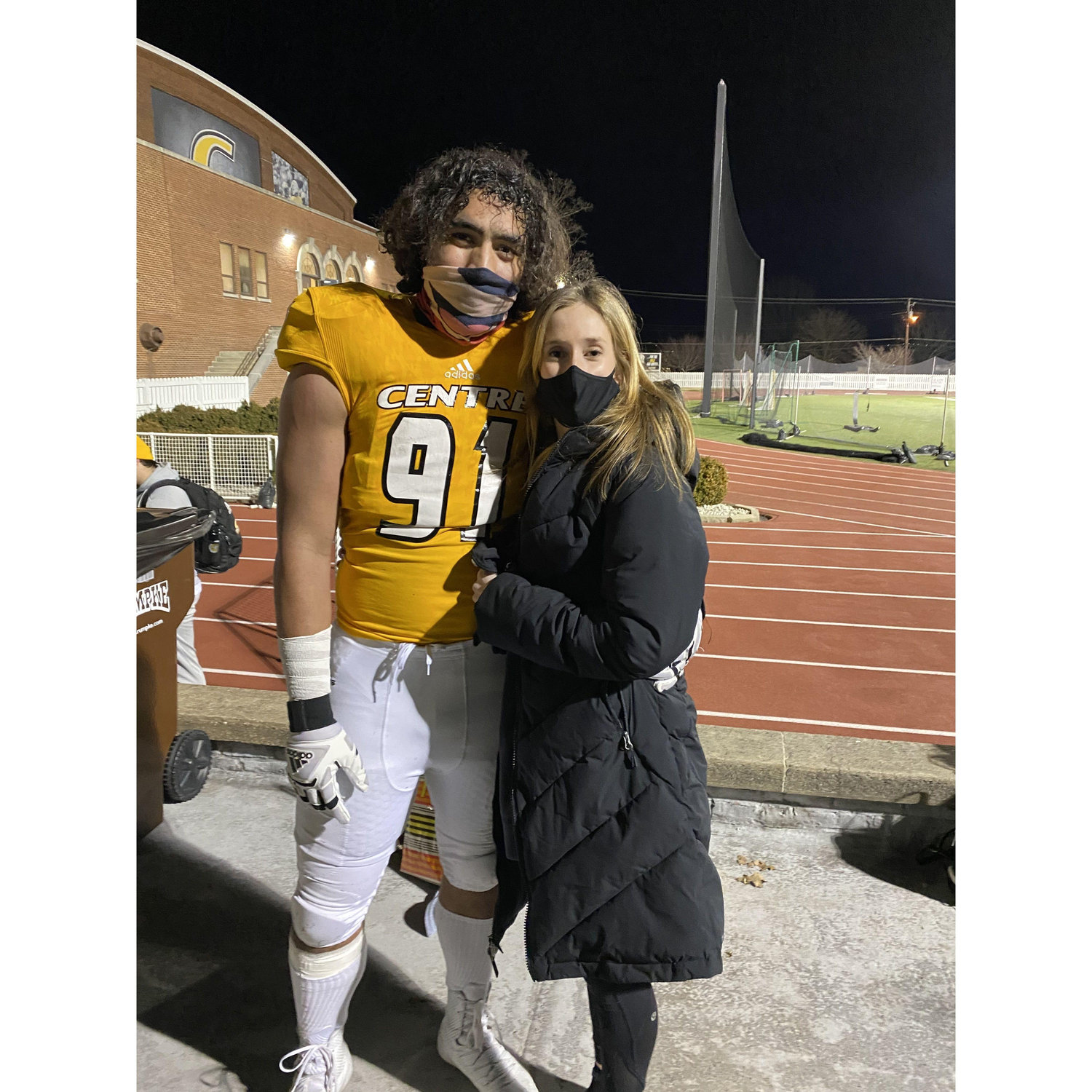 Clayton's last collegiate season of football during the pandemic.
