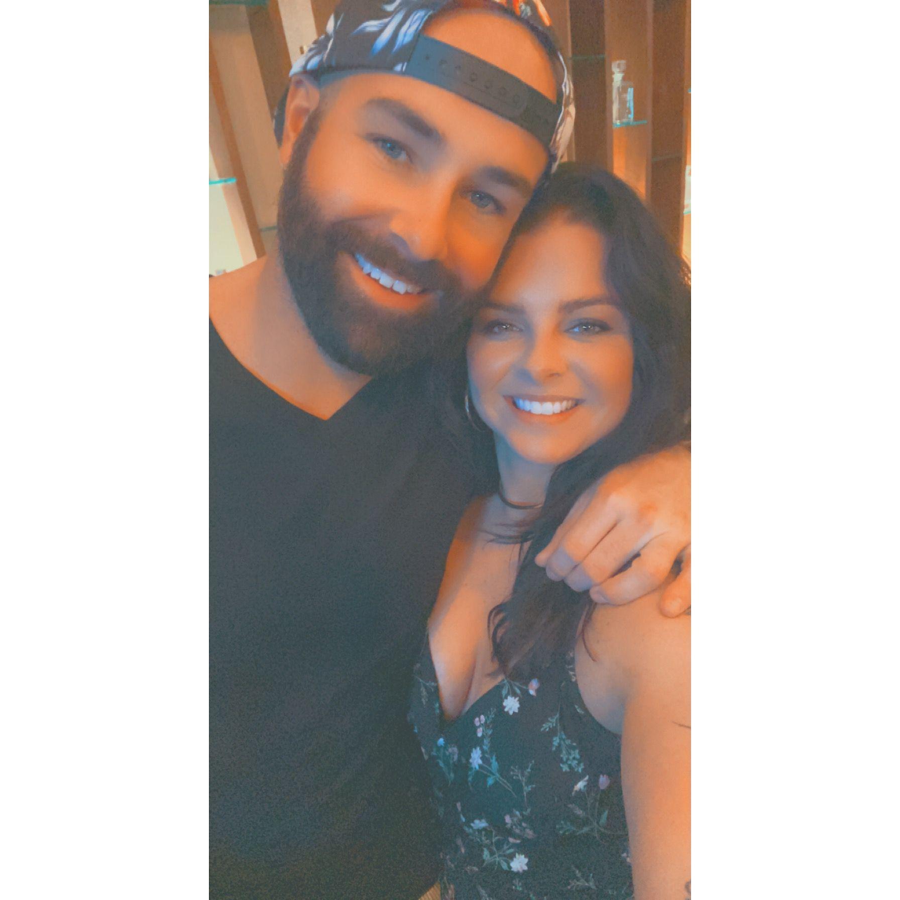 Our first vacation together.