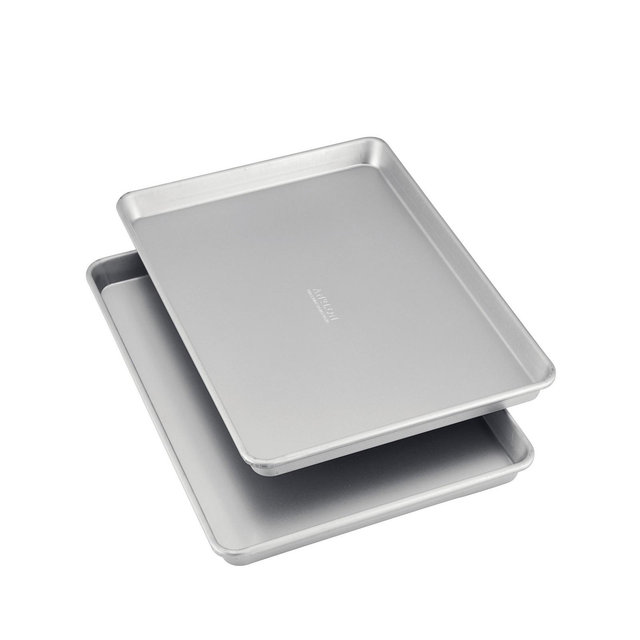 Anolon Pro-Bake Bakeware 2 Piece Aluminized Steel Half Sheet Baking Pan Set