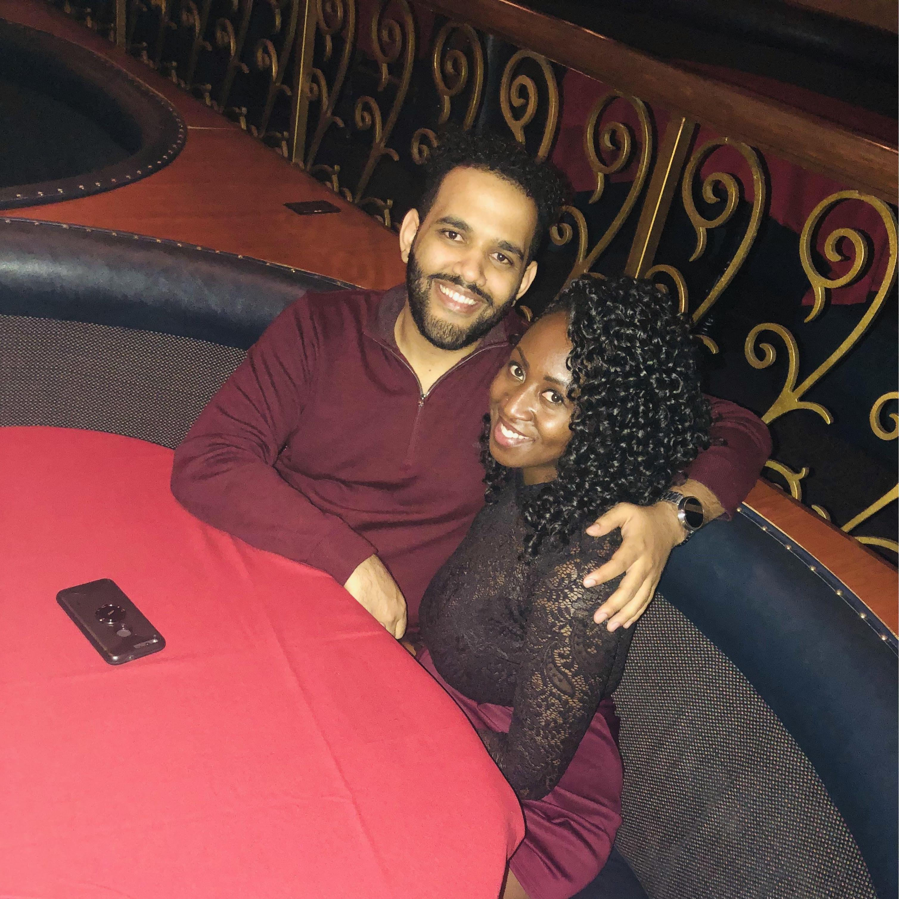 Nights out with you are always the best.