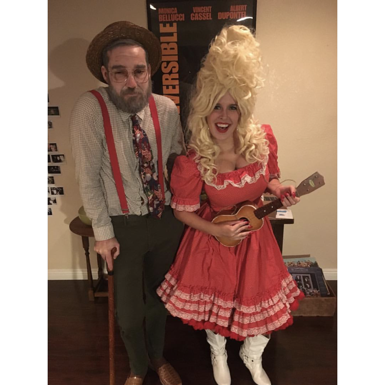 Halloween - Steve is a grandpa, Brooke is Dolly Parton