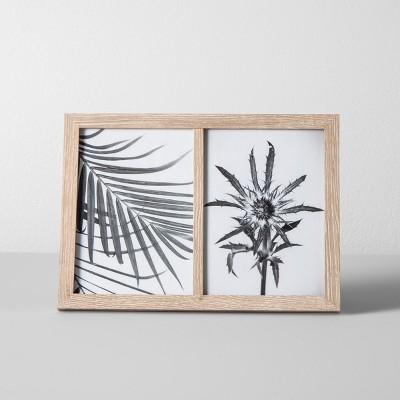 Thin Frame Holds 2 Photos Natural 5"x7" - Made By Design™