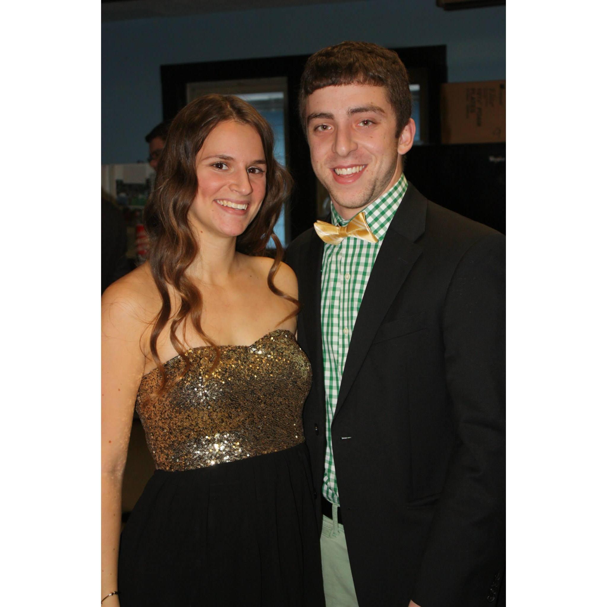 SigEp's Fall Formal... very soon after we started talking!