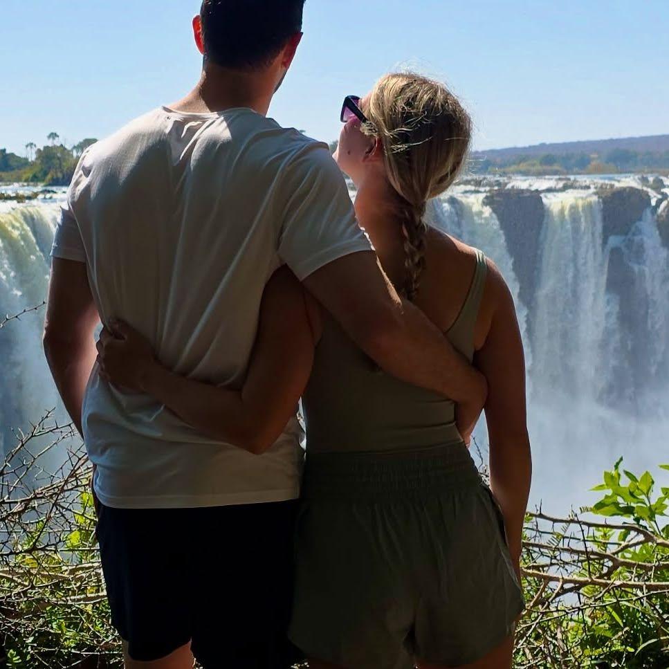 Gazing at Victoria Falls in Zambia!