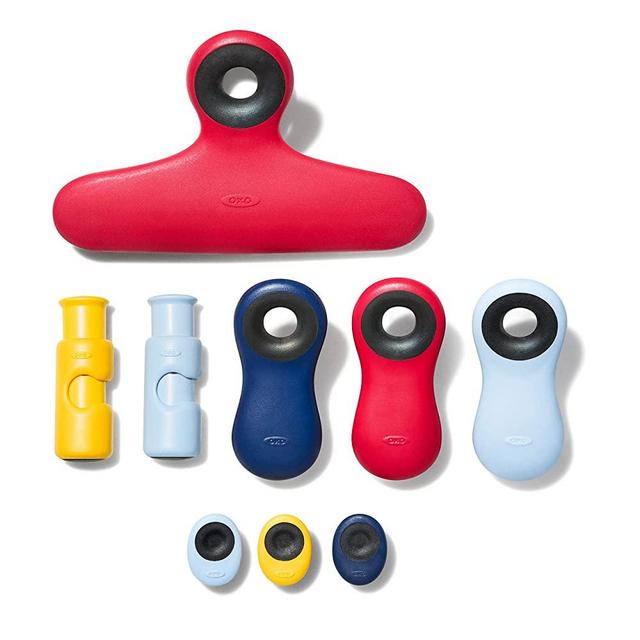 OXO Good Grips Collection Bag Clip, 9 Piece Set, Assorted