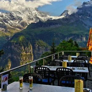 Mountain Lunch with a View