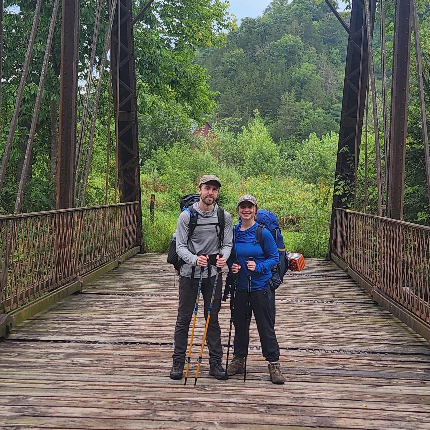Backpacking in Yellow River State Forest
