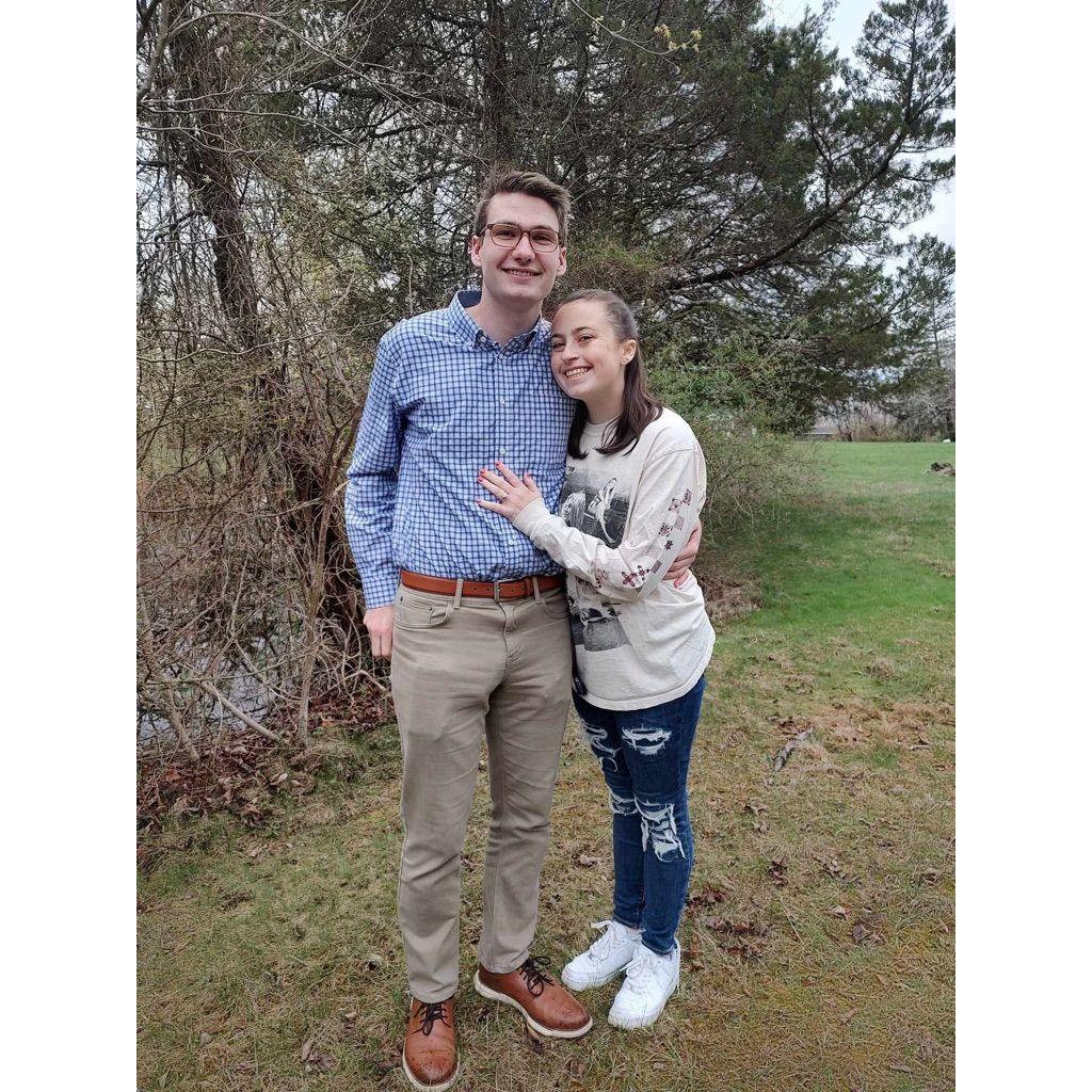 We're ENGAGED!