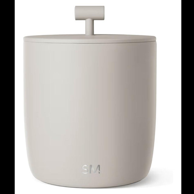 Simple Modern Ice Bucket | Almond Birch