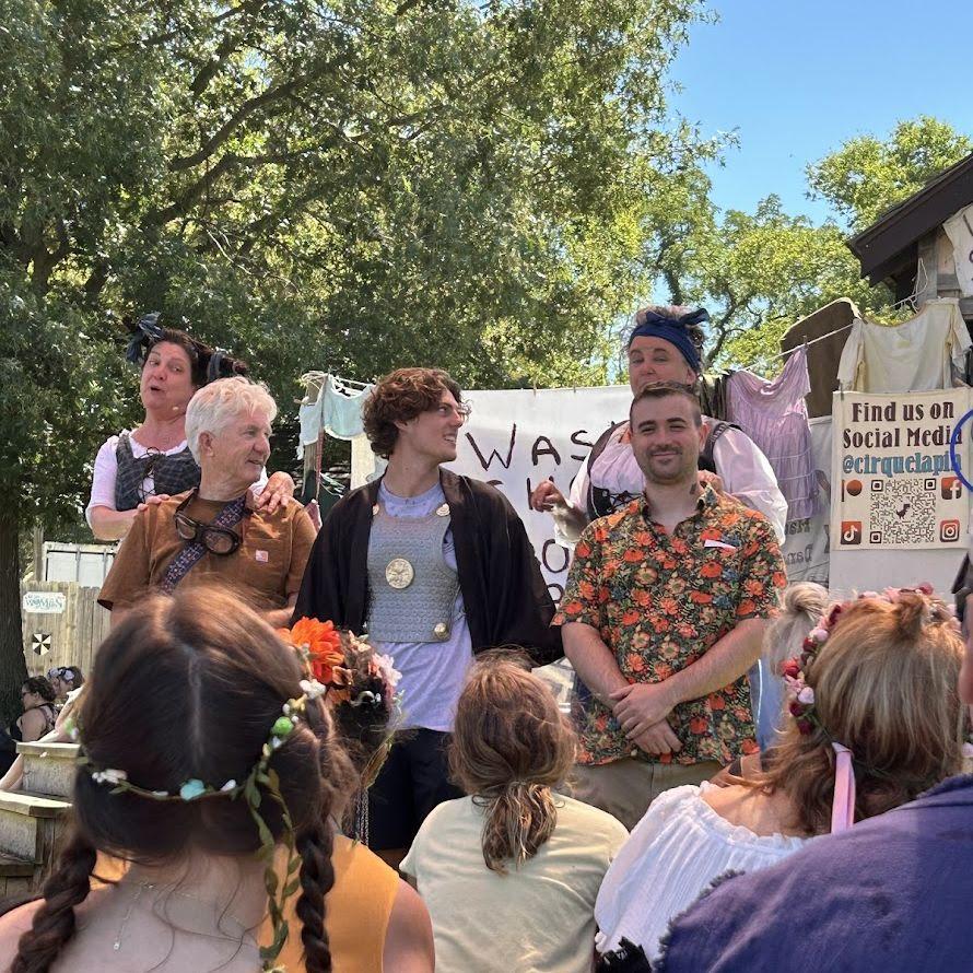Ian's first time at a Renaissance Festival