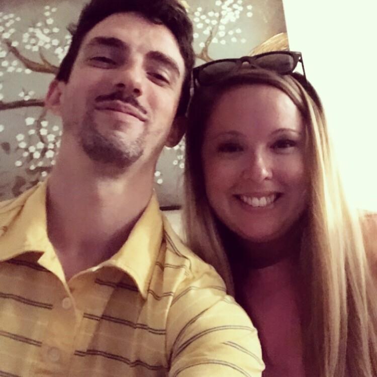 When he drove in on a Tuesday and surprised me!