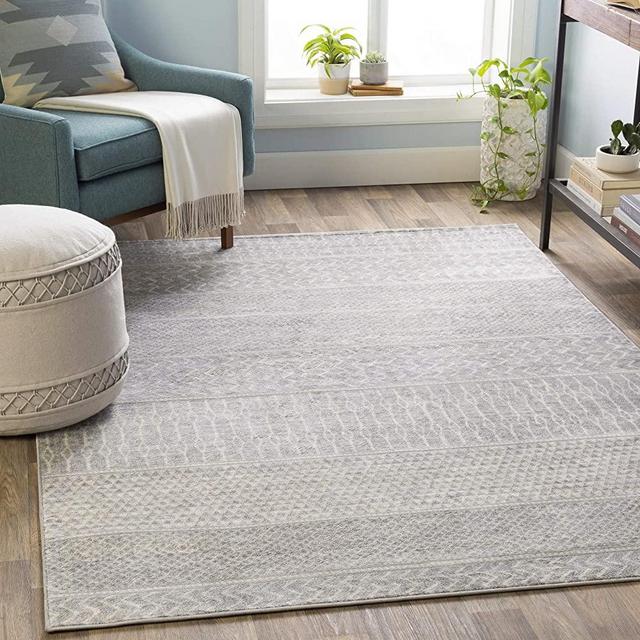 Artistic Weavers Hana Area Rug 6'7" x 9'6", Medium Grey