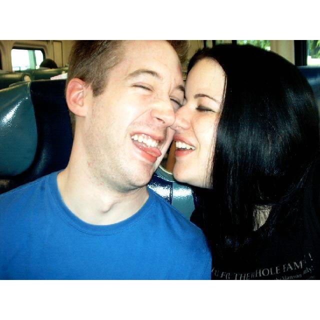When Andy came to visit Ally the summer she lived outside of NYC (2007)