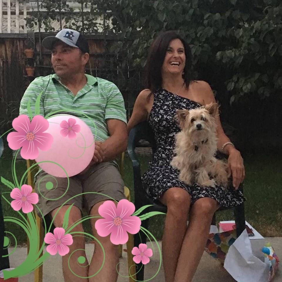 August 2017 - My birthday party when he met a bunch of my friends and family. And the dogs.