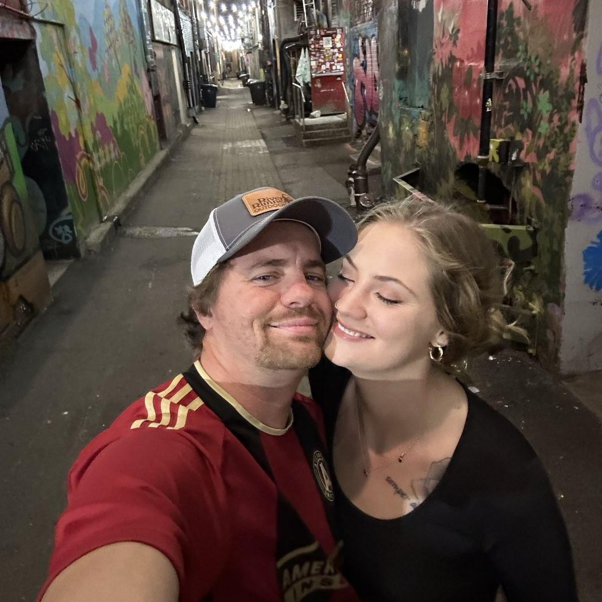 Stephen had a work trip to Knoxville, and Julia came with.
