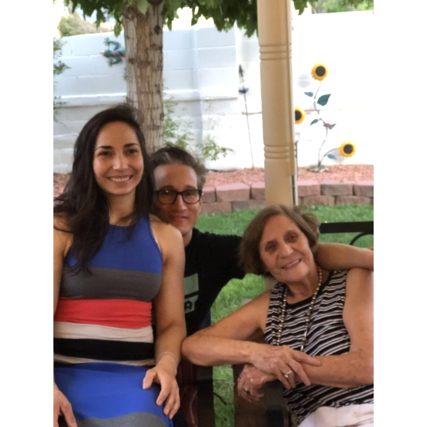 Our first trip to NM together. My grandma Flo said, 'Just pick one (man) already!' And so I did.