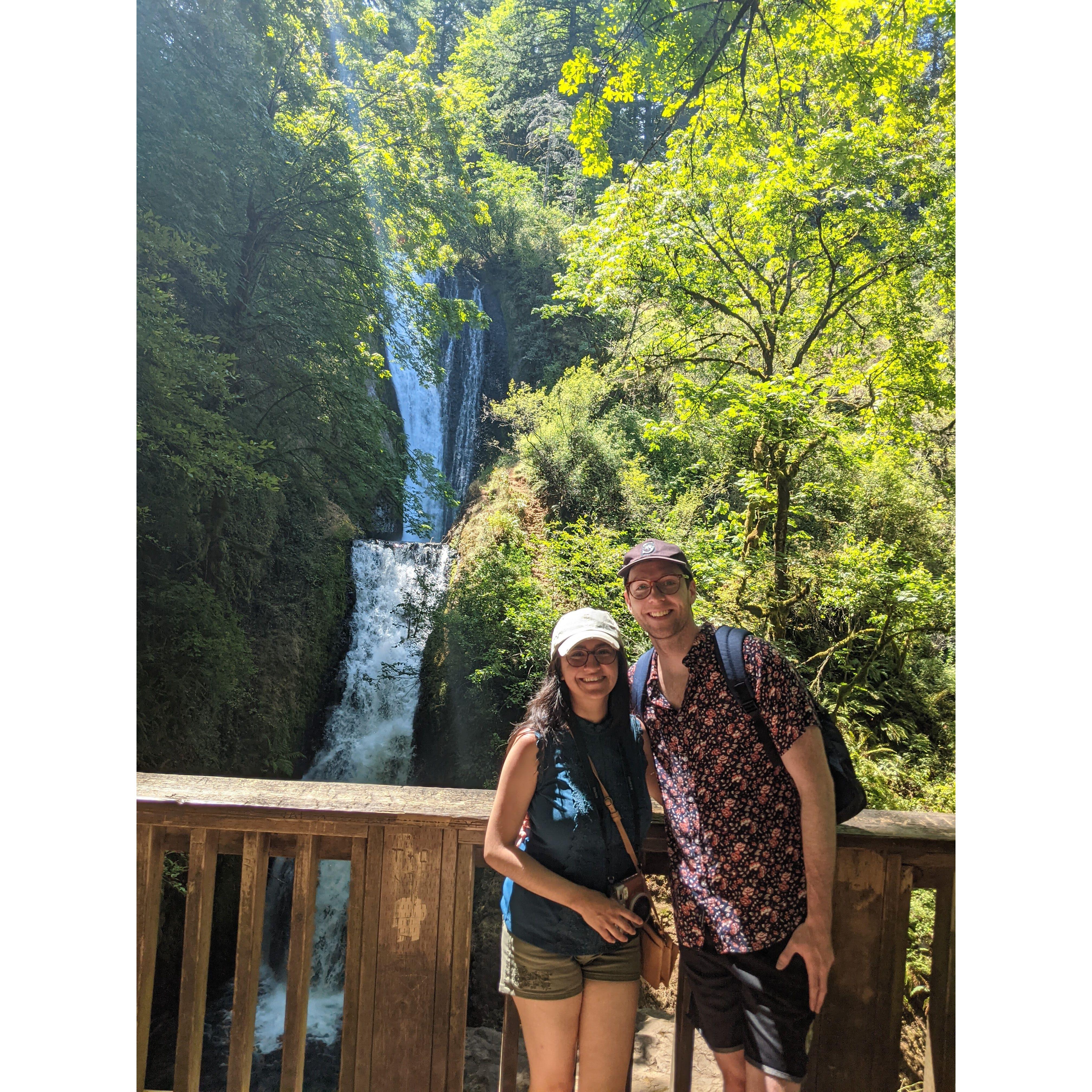 Bridal Veil Falls in Oregon - July 2021