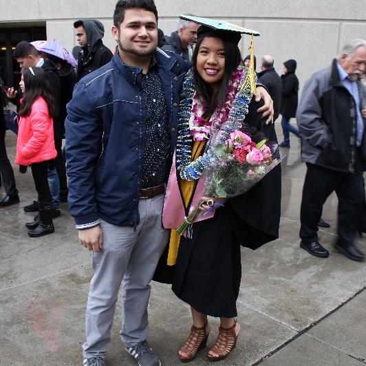 Leia’s graduation from Nevada Winter 2016