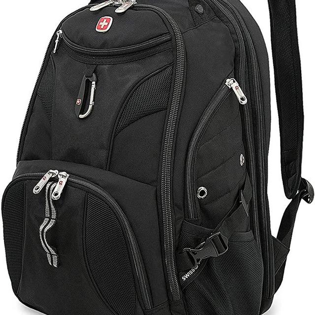 SwissGear 1900 Scansmart TSA Laptop Backpack - Black