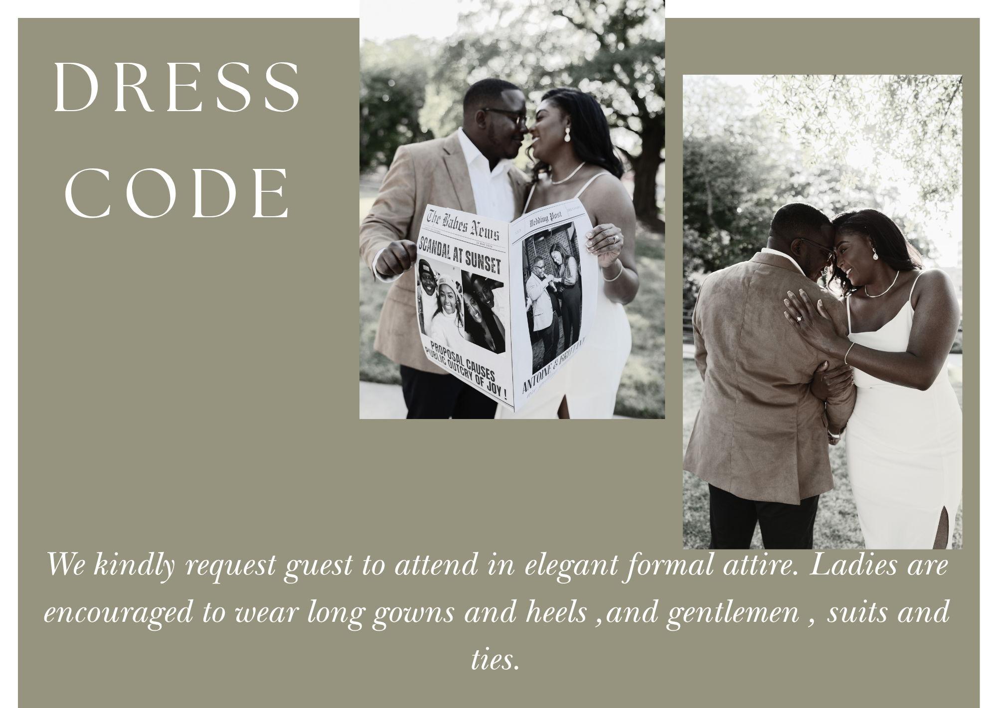 The Wedding Website of Brittany Casterlow and Antoine Favors