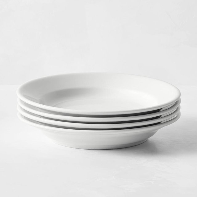 Apilco Tradition Porcelain Soup Bowls, Set of 8