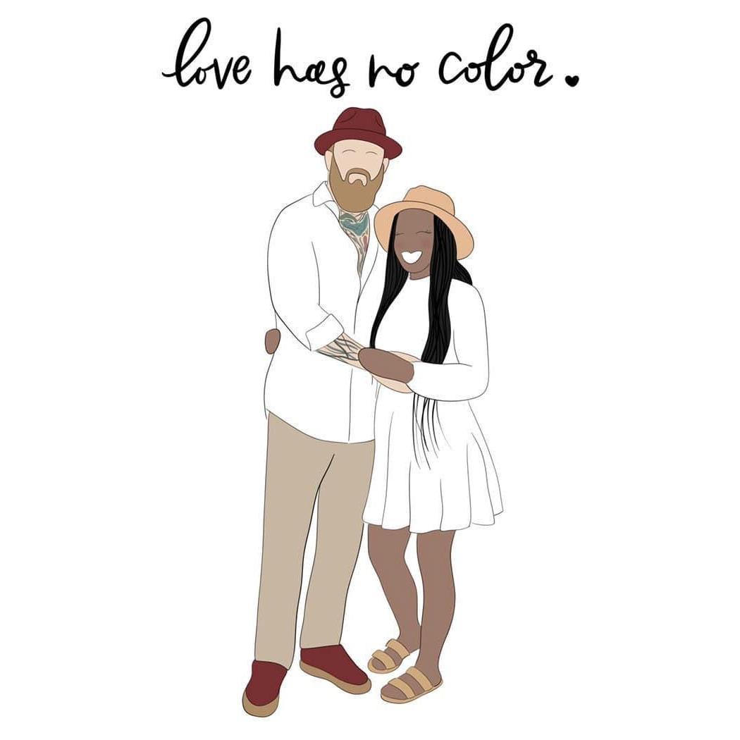 Love has no color!