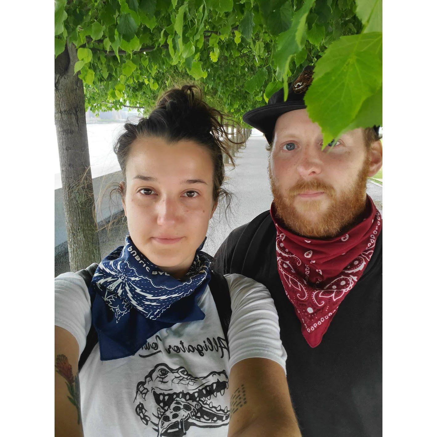 Bike rides during NYC's covid shutdown, April 2020