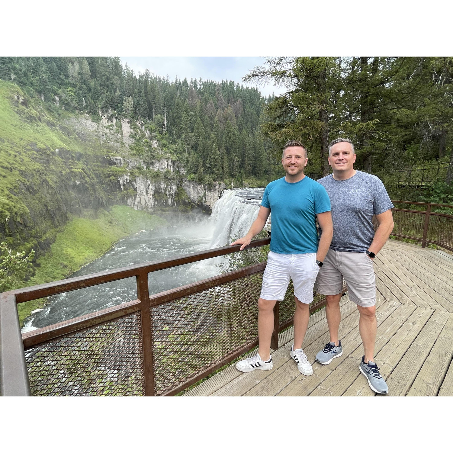 Upper Mesa Falls in Idaho