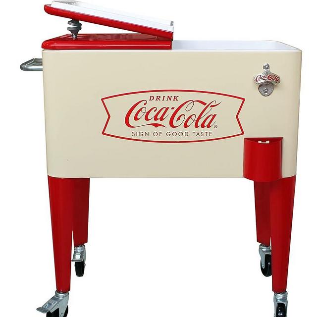 LEIGH COUNTRY CP 98116 Coke Cooler 60QT- CREAMFISH