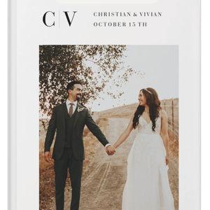 Hard Cover Wedding Album Coffee Table Book
