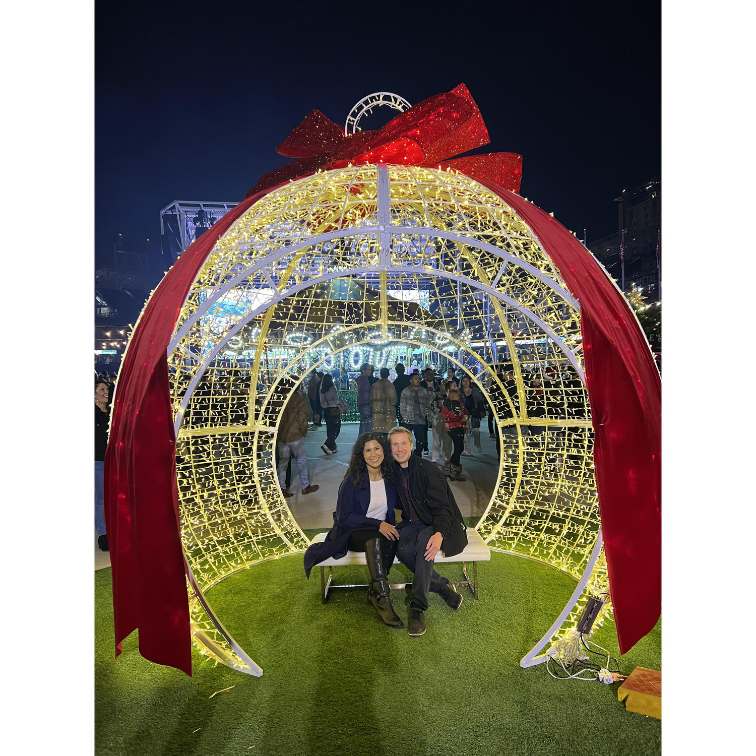 Christmas festivities at Gallagher Square