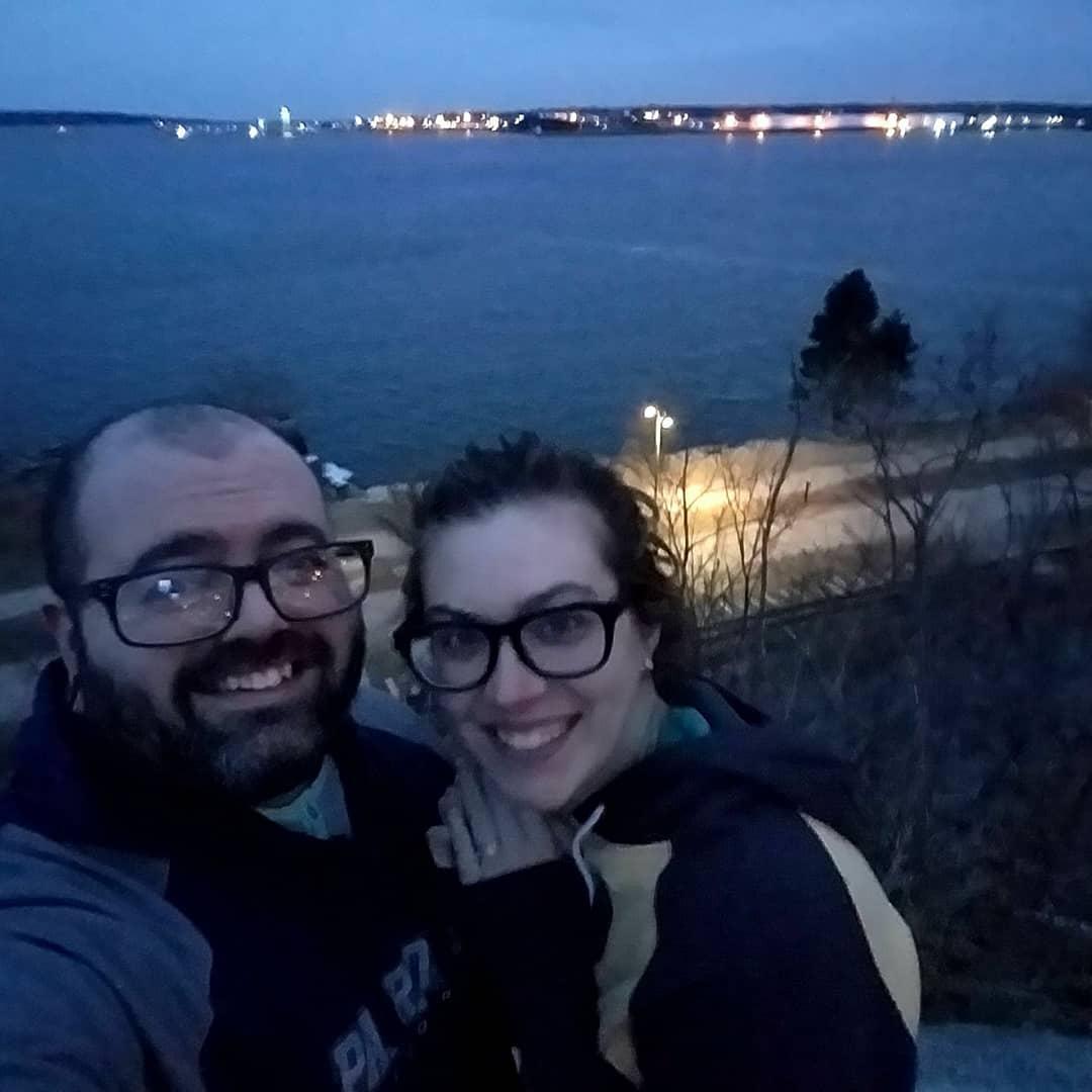 April 11, 2018. Engaged, FINALLY