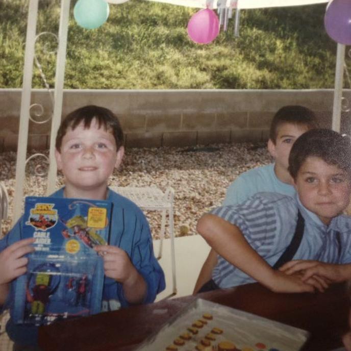 John and Chris .. where there friendship began !