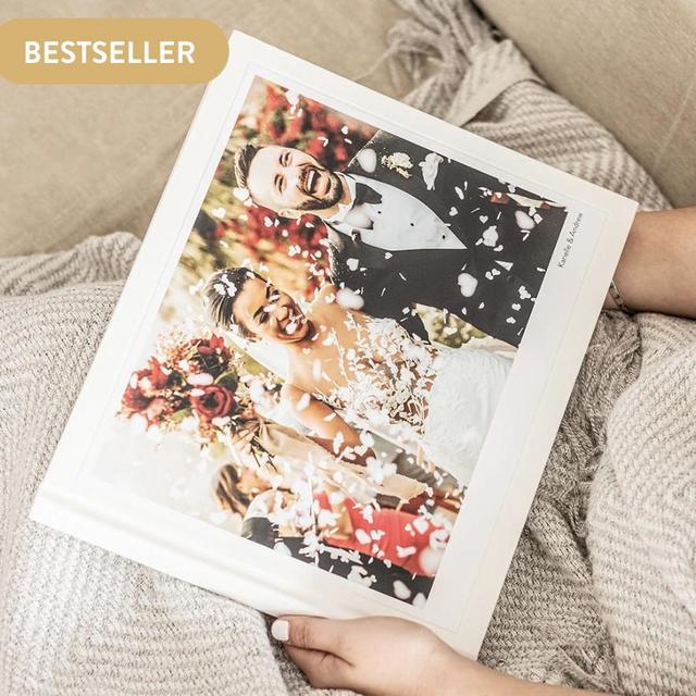 MILK Books Wedding Album 13x11, 64 pages ($492 Total Cost)