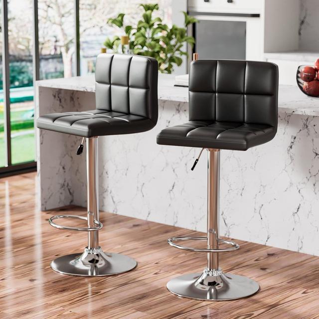 Indiahoma Swivel Adjustable Height Stool