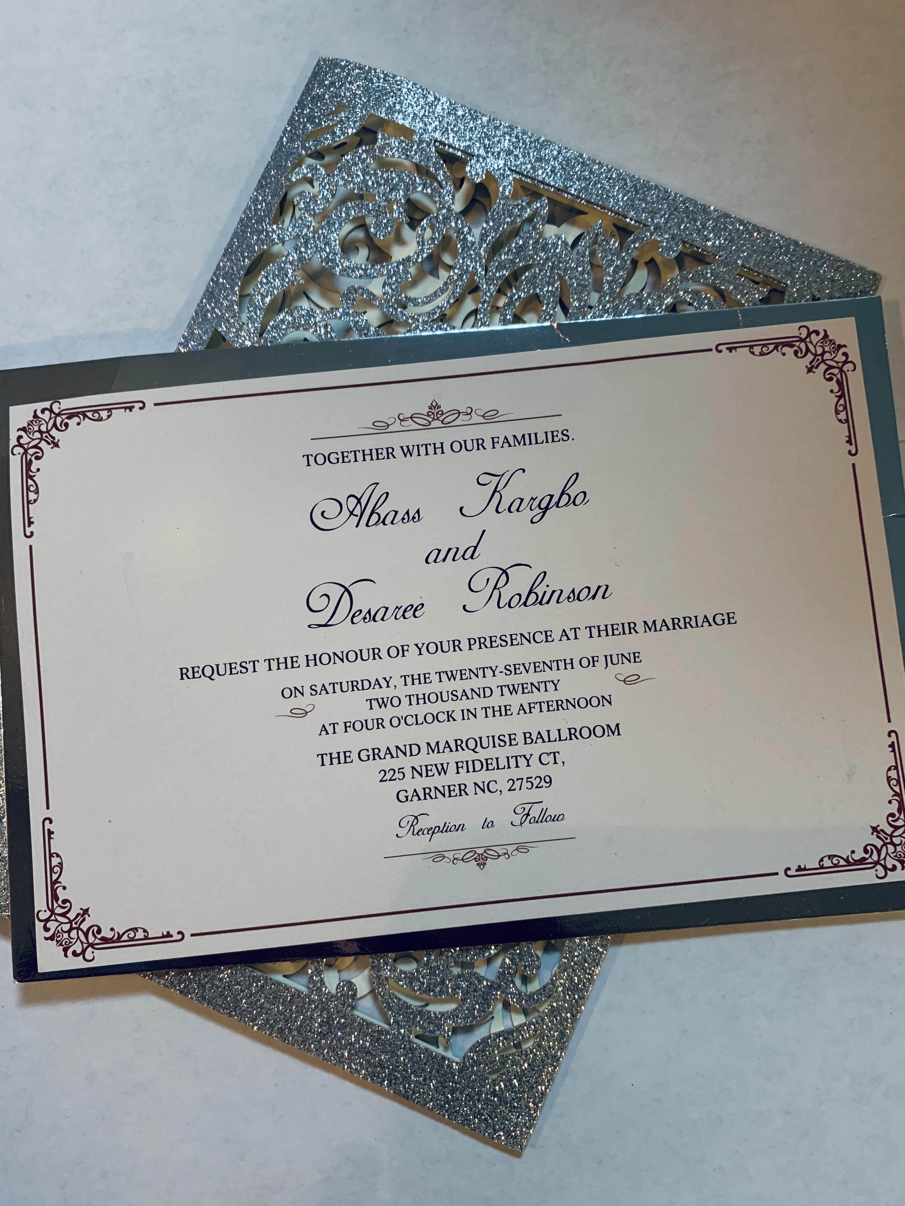 The Wedding Website of Desaree Robinson and Abass Kargbo