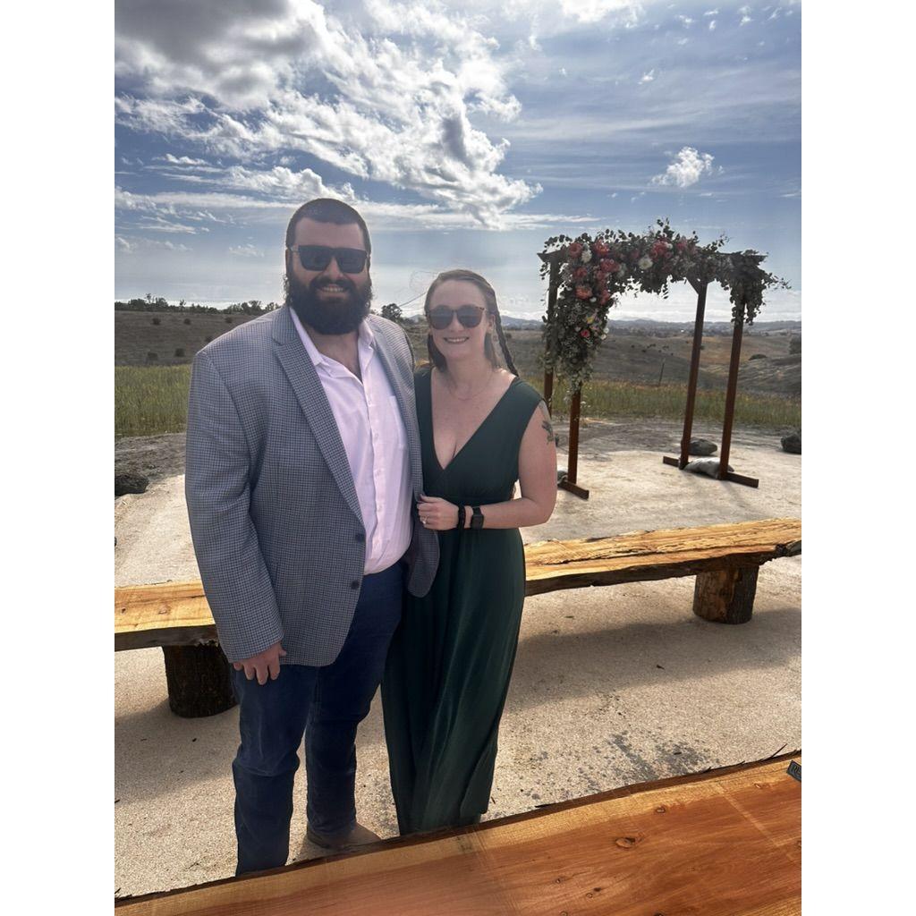 May 3rd 2025 at the venue we'll be married at!