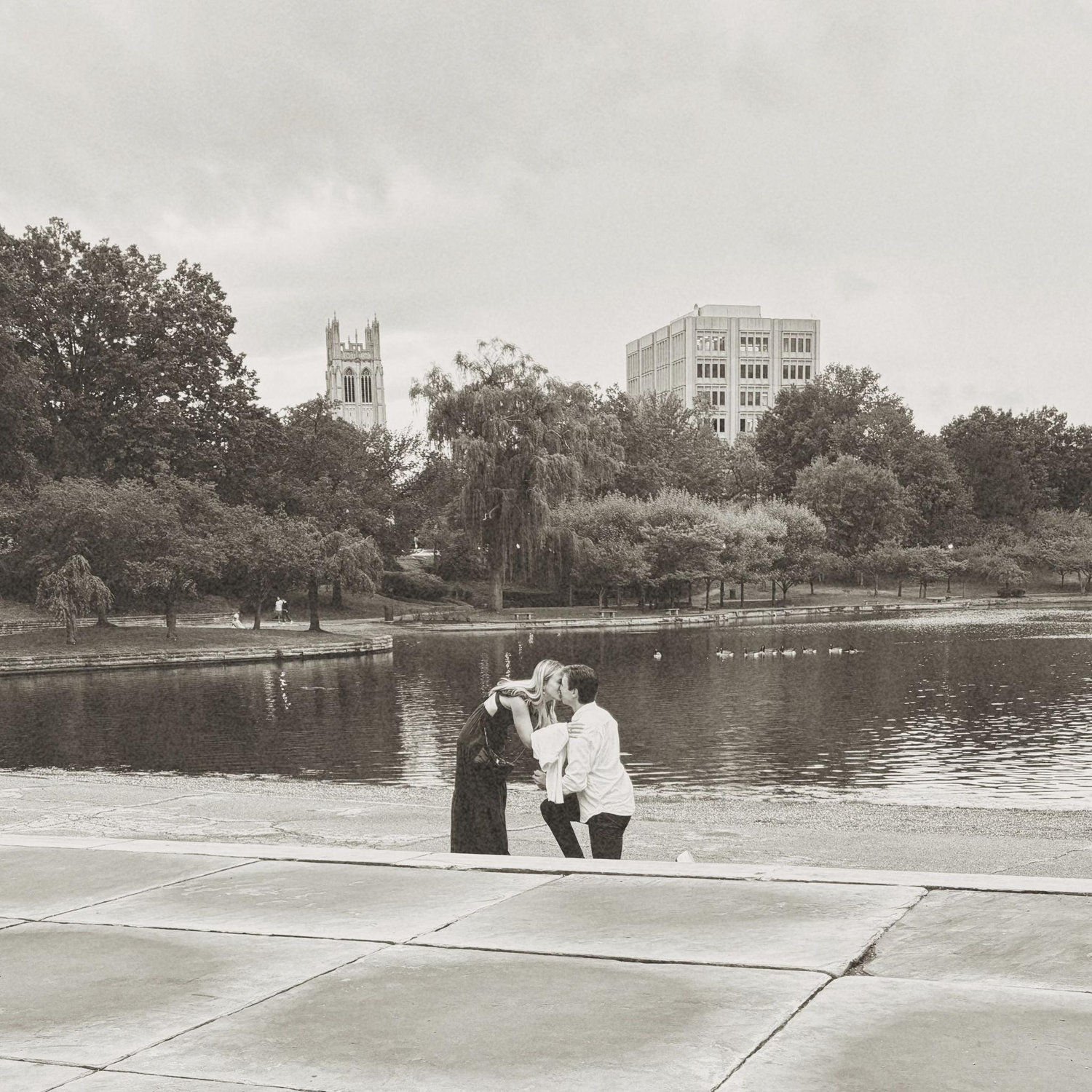 The proposal at The Cleveland Museum of Art in September 2024!