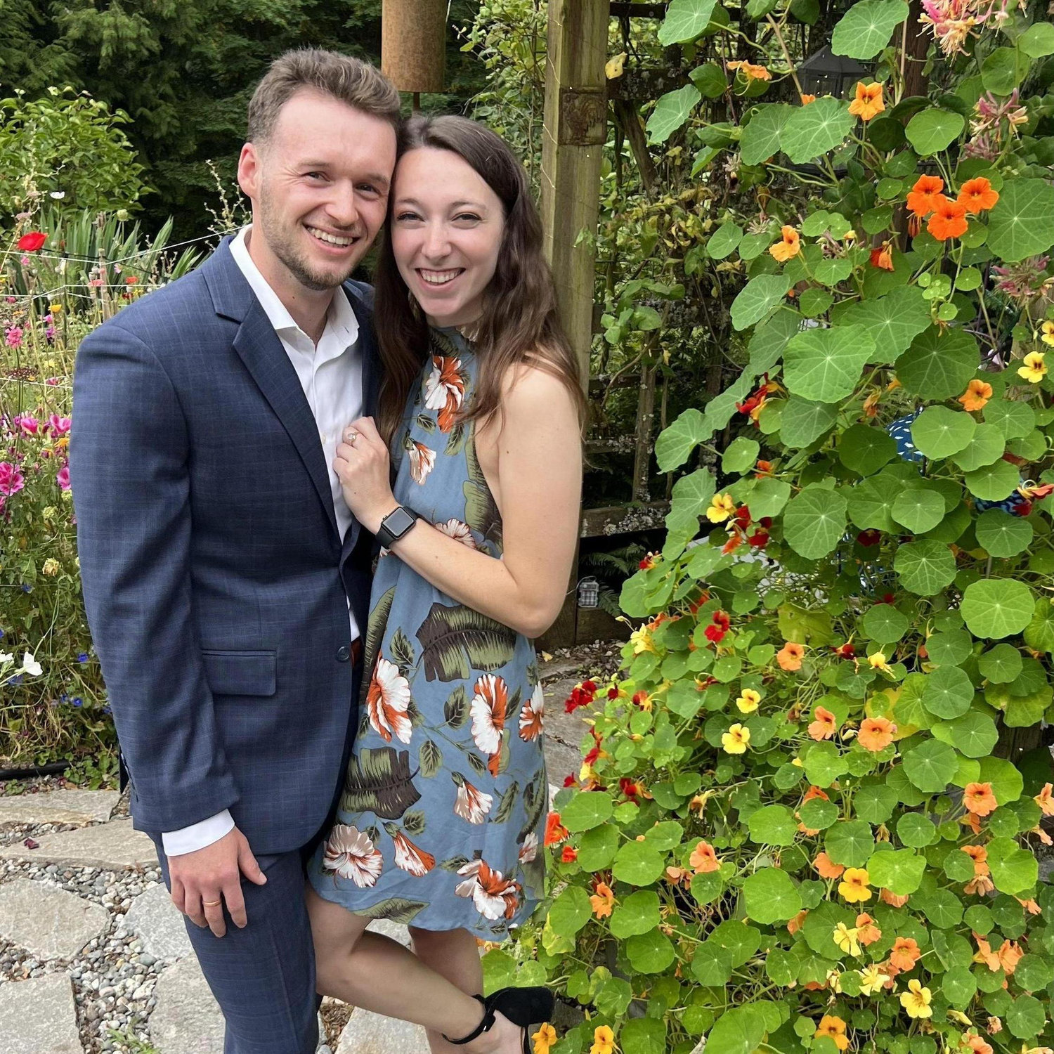 Our first picture together!