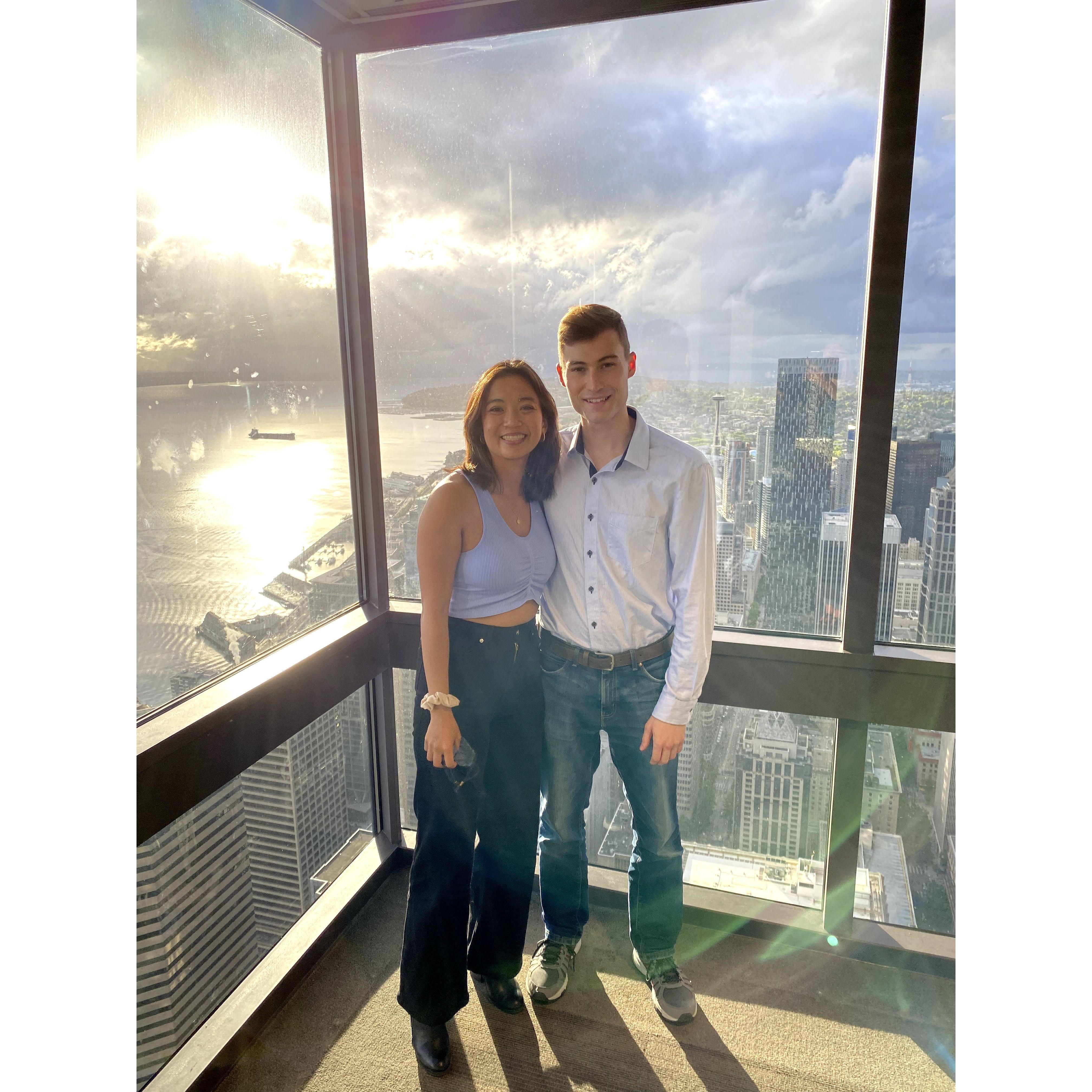2021: Jordan's 23rd birthday in Seattle